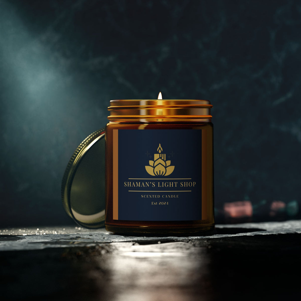 Scented Candles in Multiple Scents (4oz, 9oz) (Coconut Apricot Wax)