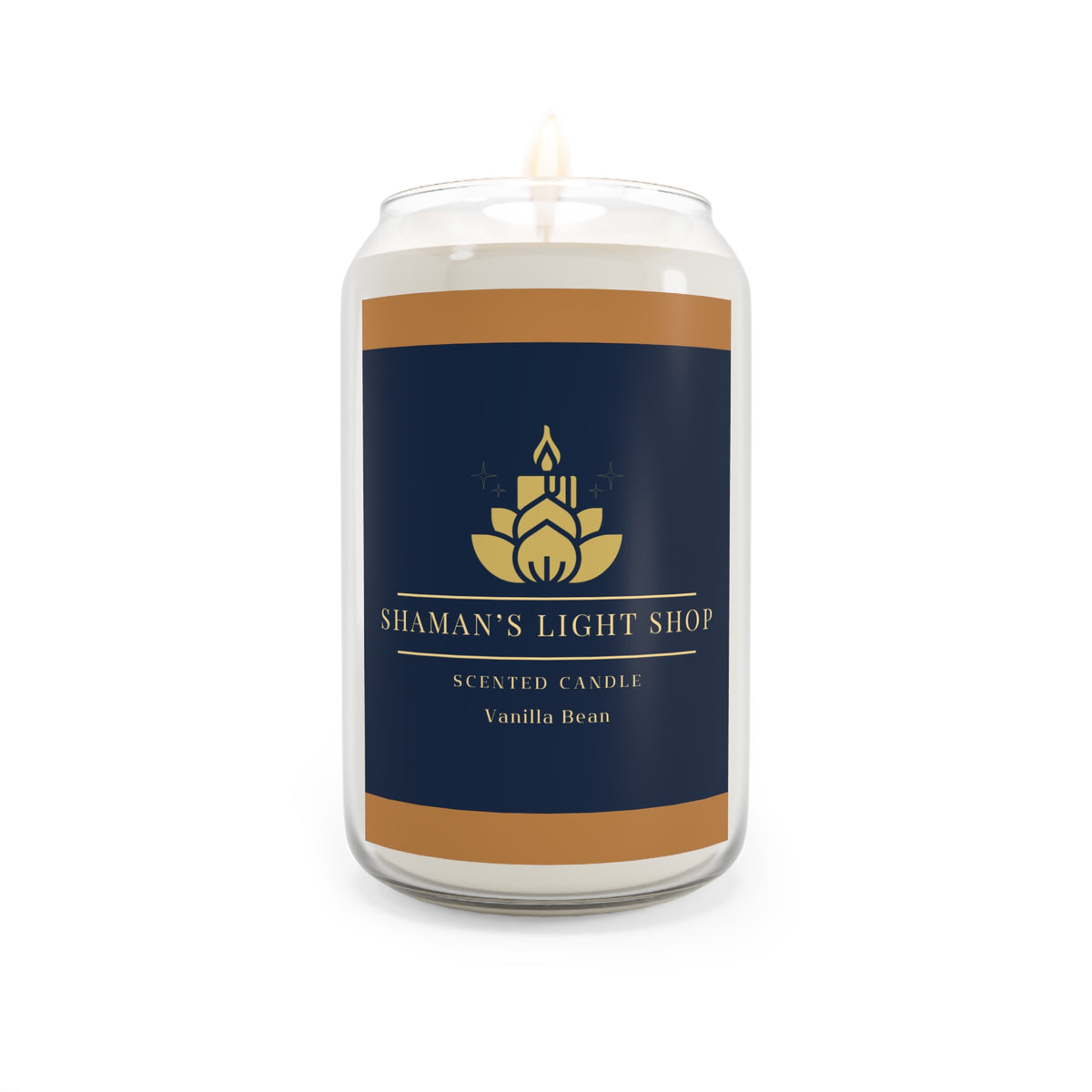 Vanilla Bean Scented Candle, 13.75oz