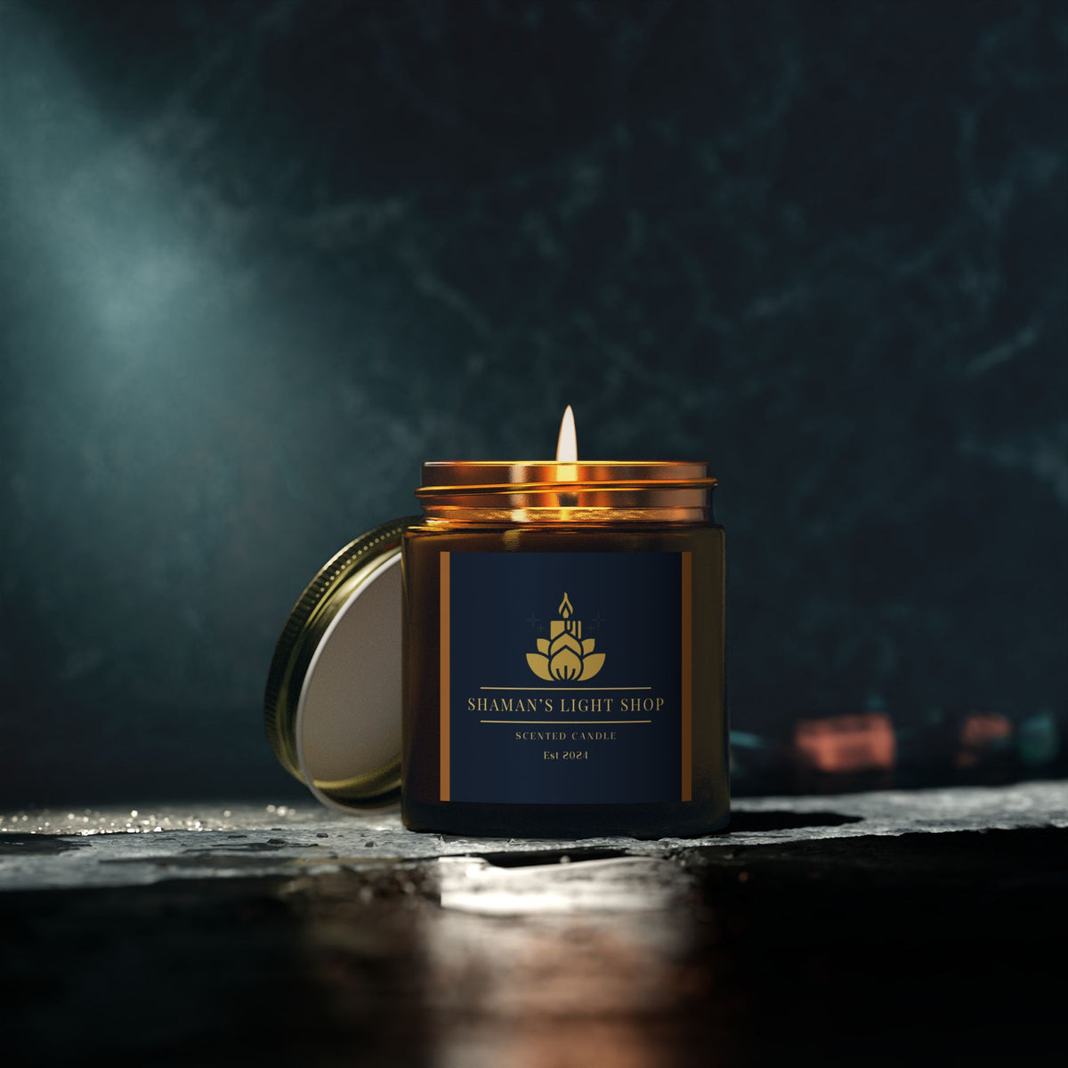 Scented Candles in Multiple Scents (4oz, 9oz) (Coconut Apricot Wax)